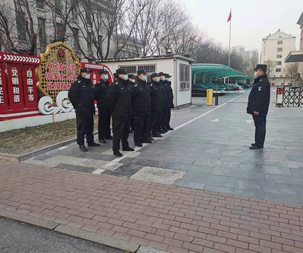 第三屆董子文化街廟會執勤